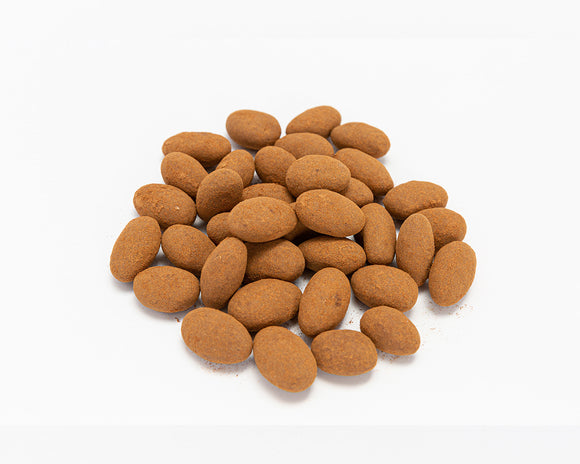 Cinnamon Dusted Milk Chocolate Almonds